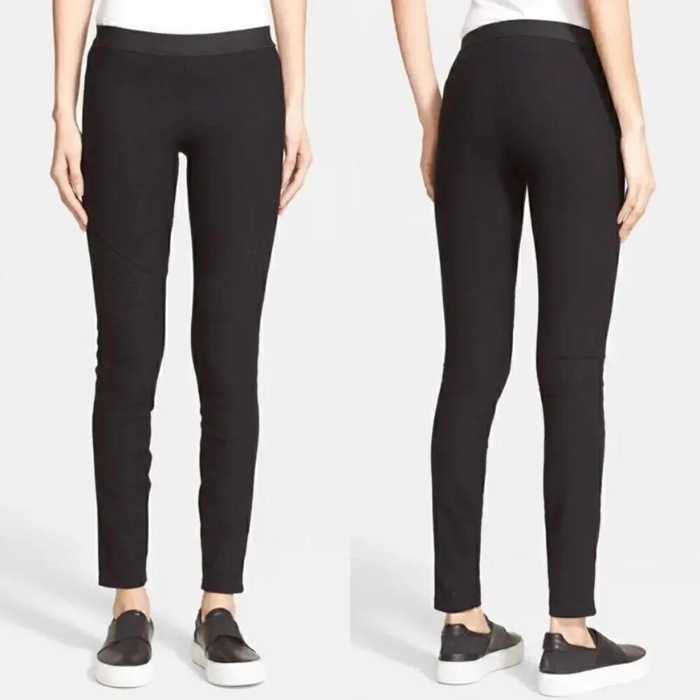 Helmut Lang Compress Mesh Dress Pant Legging - Black
